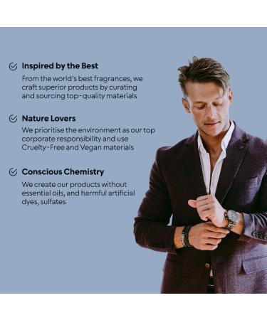 Bellavita Luxury CEO MAN Intense Eau De Parfum | Perfume for men | Bergamot Lavender Orchid Woody & Musky Vegan & Cruelty-Free | Gift For him | 100 ML (3.38 FL. OZ.) - Buy Online on GoSupps.com