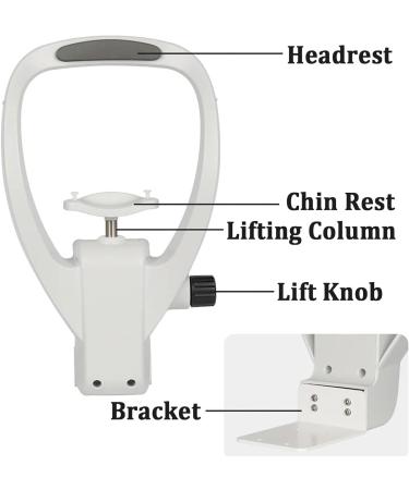 Optometry Equipment Accessories Forehead Chin Rest Automatic Refraction Accessories with Adjustment Knob Computer Vision Training Bracket for Optical Shops Optometry Shops Eye Hospitals - Buy Online on GoSupps.com