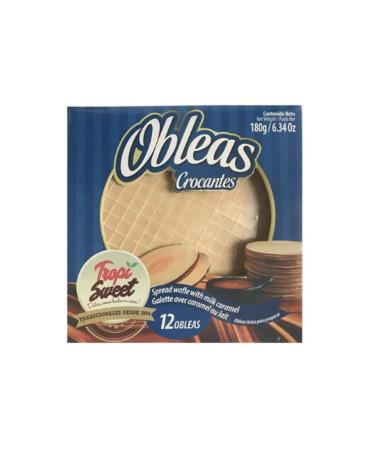 GUSTO LATINO Obleas con Arequipe - Waffers and Caramel Spread 12CT - Imported from Colombia