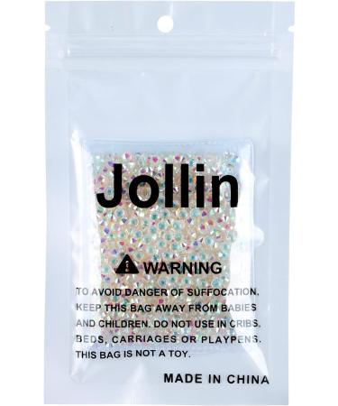 Jollin SS16 Transparent Rhinestones - 1440pcs Flat Back Glass for Crafting & DIY Projects - International Shipping Available - Buy Online on GoSupps.com