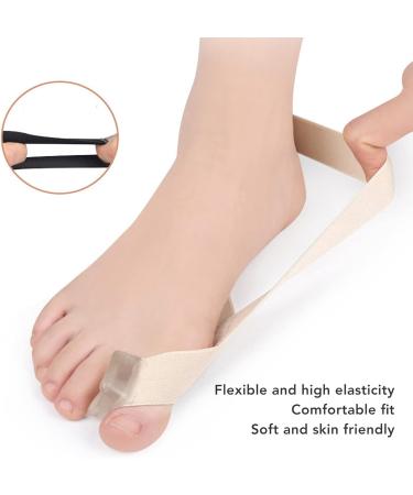 Hallux Valgus Belt for Travel - Bunion Corrector with Elastic Design for Protruding Foot Bones (Size L) - Buy Online on GoSupps.com
