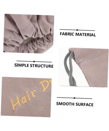 DRESSOOS 2pcs Velvet Bag Portable Hair Dryer Bag Portable Drawstring Bag Shoe Travel Bag Hair Dryer Retractable Cord Hair Dryer Bag Drawstring Blow Dryer Bag Hair Dryer Carrying Bags - Buy Online on GoSupps.com