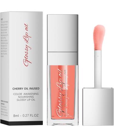 Lip Oil Moisturises and Gives Lipstick Plump and Plump Make-Up 8 ml Butterscotch Sweets (C One Size) 1 count (Pack of 1) c - Buy Online on GoSupps.com