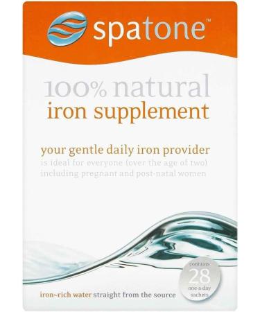 Spatone 100% Natural Iron Supplement - 28 Sachets - Buy Online on GoSupps.com