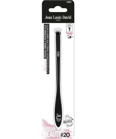 Jean Louis David Pro HD #20 Flat Eye Shadow Brush for Make-Up Recycled Plastic Vegan Synthetic Bristles - Buy Online on GoSupps.com