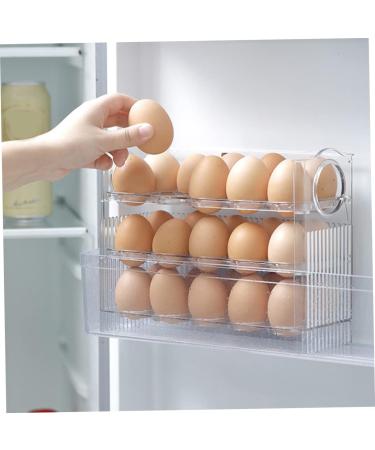 PRETYZOOM Egg Storage Box Eggs Egg Holder for Fridge Refrigerator Egg Rack Household Egg Holder Dog Tray - Buy Online on GoSupps.com