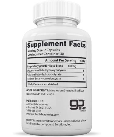 Lifestyle Keto Pills 800MG - 2 Pack with goBHB Exogenous Ketones - Advanced Ketosis Support for Men & Women - 120 Capsules - Buy Online on GoSupps.com