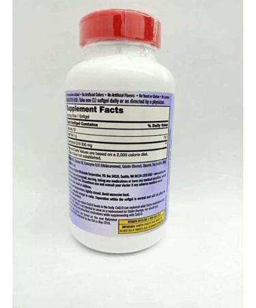 Kirkland Signature CoQ10 300mg 100 Softgels 100 Count (Pack of 1) - Buy Online on GoSupps.com