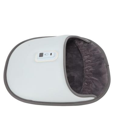 Heated foot warmers with 3 temperature levels USB charging fleece material relieves fatigue warm feet for office use in winter (glacier blue)