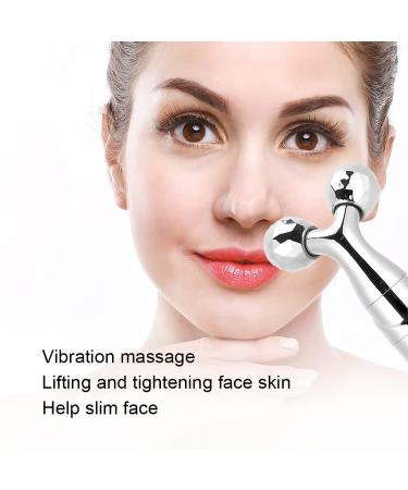 Buy Silver Electrical Facial Scooter Massager - Anti-Fold Slimming Tool for Skin Care - Buy Online on GoSupps.com
