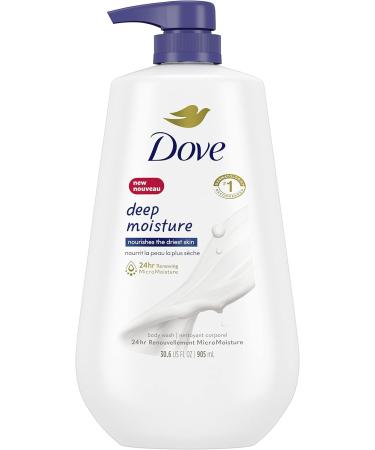 Dove Deep Moisture Body Wash with Pump (905 ml) + Dove Exfoliating Body Polish Macadamia & Rice Milk (298 g) 2 Piece Set Deep Moisture + Polish moderate - Buy Online on GoSupps.com