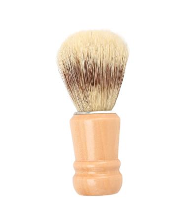 Beard-razor brush handmade razor brush men's beard razor brush with wooden handle men's shaving brush dense bristle hairdressing salon tool with soft hairbrush for the salon at home
