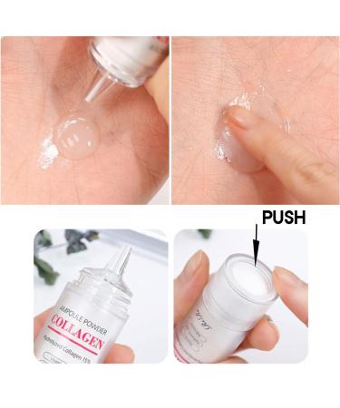 RiRe Skin Care Collagen Powder - Hydrolyzed Collagen 15% Vitamin C Hyaluronic Acid & Adenosine | Mix with Essence Serum & More - 8g - Buy Online on GoSupps.com