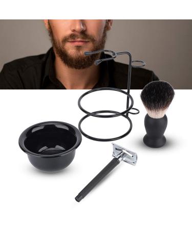 4 in 1 Men's Shaving Set - Premium Razor Gift Set with Heavy Duty Stand Soap Bowl Brush & Razor for Home Outdoors & Professional Use - Buy Online on GoSupps.com