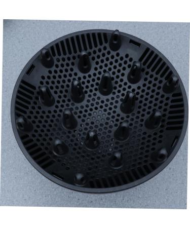 WOONEKY Nozzle for Hair Dryer Hair Dryer Connectors Curly Hair Diffuser Curl Hair Curling Hair Black - Buy Online on GoSupps.com