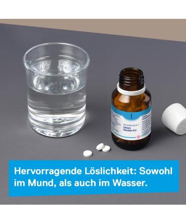DHU Sch Ãler Salt No. 1 Calcium Fluoratum D6 - Eco-Friendly Joint & Skin Support - 80 Tasteless Tablets - International Shipping Available - Buy Online on GoSupps.com