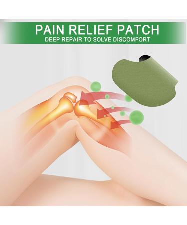 Piwosgol Knee Pain Relief Patch - 72 Natural Moxibustion Warm Patches for Knees Back & Neck Sore Muscles International Shipping Available - Buy Online on GoSupps.com