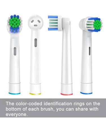 20 Pack Oral-B Braun Compatible Replacement Toothbrush Heads for Pro Series - Fits Oral B Pro 500/1000/1500/3000/3757/5000/7000/7500/8000 - Professional Electric Toothbrush Heads Refill - Buy Online on GoSupps.com