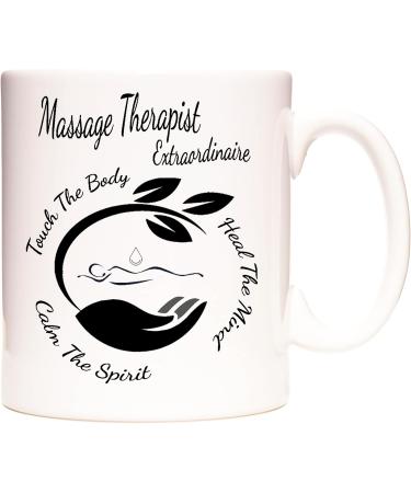 Massage Therapist Gift Mug - Extraordinaire Coffee & Tea Cup for Masseurs & Masseuse - Buy Online on GoSupps.com
