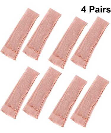 4 Pairs Sunproof Arm Cover Sleeves - Ice Sleeve for Summer UV Protection & Sun Block - Buy Online on GoSupps.com
