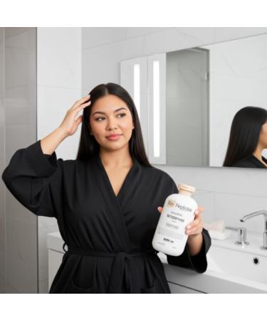  EM2H COSMETICS Biopeptides Detoxifying Shampoo - Vegan shampoo for curly or damaged hair - Buy Online on GoSupps.com