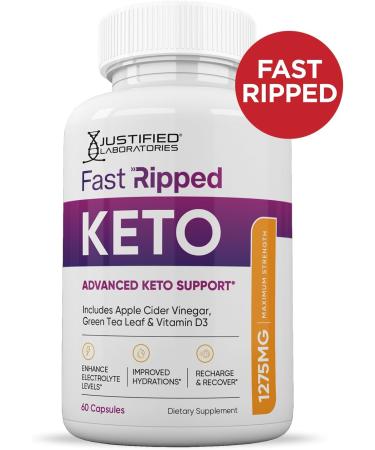 (2 Pack) Fast Ripped Keto ACV Pills 1275MG Keto Support Blend Capsule Alternative to Keto ACV Gummies Formulated with Apple Cider Vinegar Extra Virgin Olive Oil Powder Green Tea Leaf 120 Capsules - Buy Online on GoSupps.com