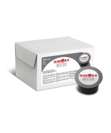 Gimoka Gimoka - Compatible with Lavazza Blue - 100 capsules - DECISO flavor - Intensity 10 - Made in Italy