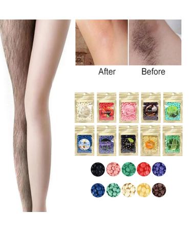 Natural Hair Removal Wax Beads - Soft Hot Hard Bean for Facial & Body | Tea Tree Depilatory Wax for Smooth Skin - Buy Online on GoSupps.com
