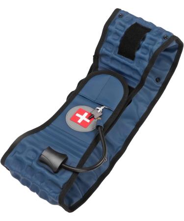 Inflatable Lumbar Vertebral Decompression Belt - Ultimate Back Support for Degenerative Disc Pain Relief (Blue) - Buy Online on GoSupps.com