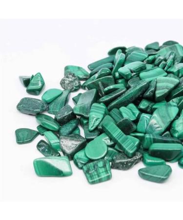 Natural Crystals and Stones 90-100g Natural Feng Shui Crystal Stone Malachite Tumbles Stone Gravel 10mm-15mm for Decorations for Decoration kaixun - Buy Online on GoSupps.com