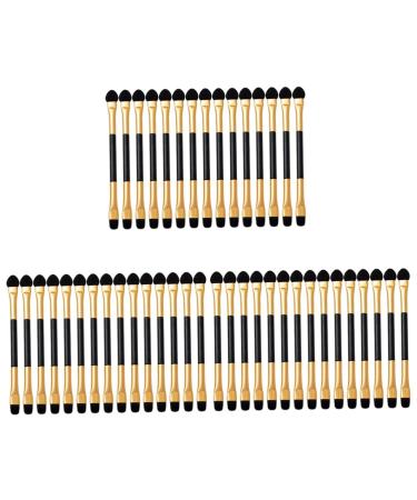 Beavorty 45 Pcs Eye shadow brush double sided makeup brush makeup makeup sponge brush eye shadow 12.5X0.5CMx3pcs As Shownx3pcs