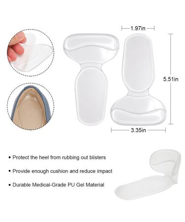 16-Piece Heel Holder Cushion Set | Antislip Gel Pillows for Pain Relief | Soft Silicone Heel and Forefoot Support - Buy Online on GoSupps.com