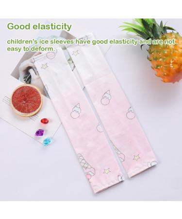 Nilioyul 1 Pair Children Arm Sleeves Ice Silk Sleeve Summer Elastic Sun Protection Cover Lightweight Breathable Arms Gloves Type 1 - Buy Online on GoSupps.com