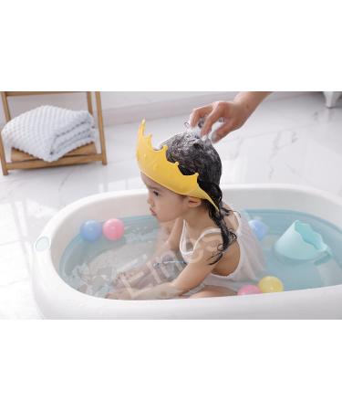 Adjustable Baby Shower Hood - Child Protection Shampoo Visor for Eyes Ears & Face - Pink & Red (2 Pack) - Buy Online on GoSupps.com
