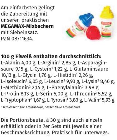 Buy Protein 100 Mix - MegaMax Powder for Ultimate Muscle Gain | International Shipping Available - Buy Online on GoSupps.com