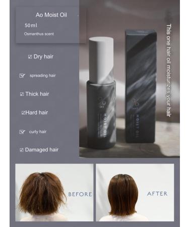 ao Moist Oil Rinse Free Hair Oil Treatment 50ml + Tortoiseshell Style Comb- FAIR KANPAI (Japan Import) - Buy Online on GoSupps.com