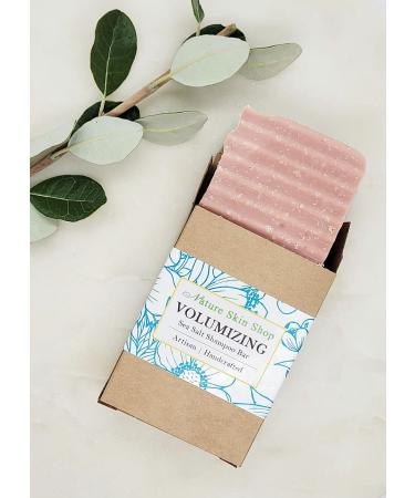 Volumizing Sea Salt Shampoo Bar - Ocean-Infused Hair Care for All Hair Types | Eco-Friendly & Travel-Friendly - Buy Online on GoSupps.com