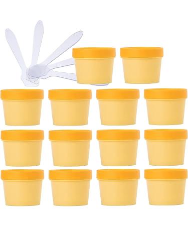 empty jars with lids cosmetic jar B0CL9KMD8Z20 PC 100ml Pink Mask Mixing Bowl Empty 100g Plastic Storage Jars with Inner Liner for Storage Body Hand Face Cream Lotion Gel 5X Spatula (Color : Roze S
