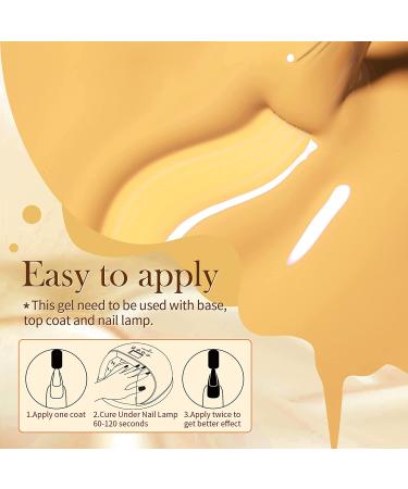 BORN PRETTY Fall Winter Gel Nail Polish Set - 21PCS Wine Red Orange Pumpkin Gray Green Colors Collection with Base&Top Coats - Caramelized Pumpkin Gel Series 7ML - Perfect Gift Set - Buy Online on GoSupps.com