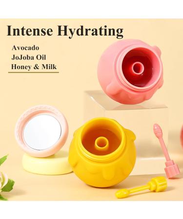 Hydrating Honey Lip Mask - 3-in-1 Balm & Night Treatment for Soft Lips | Milk Lip Masks for Women & Girls - Buy Online on GoSupps.com