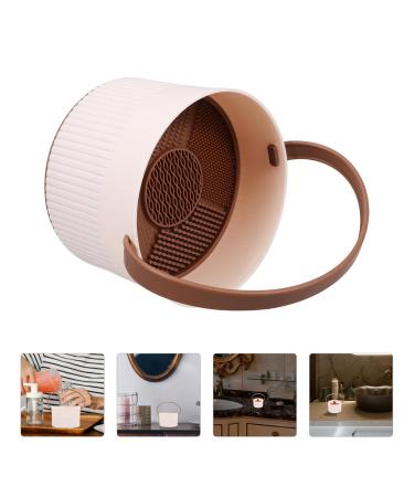 Silicone Makeup Brush Cleaning Bowl & Mat - Ultimate Tool for Art Brushes Sponges & Cosmetics - Buy Online on GoSupps.com