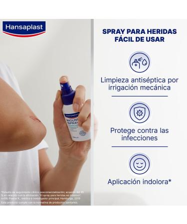 Hansaplast Wound Spray 100ml - Fast Healing & International Shipping | Buy Now - Buy Online on GoSupps.com