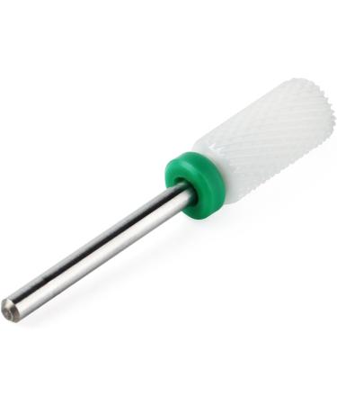 JC Premium Ceramic Nail Drill Bit Set - 2Pcs for Acrylic, Gel & Thick Nails | Durable & Decorated with Crystals - 3/32'' Universal Size | Coarse Grit for Nail Care & Design - Buy Online on GoSupps.com