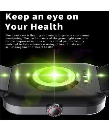 Non-Invasive Glucose Monitoring Smartwatch - Blood Sugar, Pressure, Oxygen Tracker & Fitness Watch (Black) - Buy Online on GoSupps.com