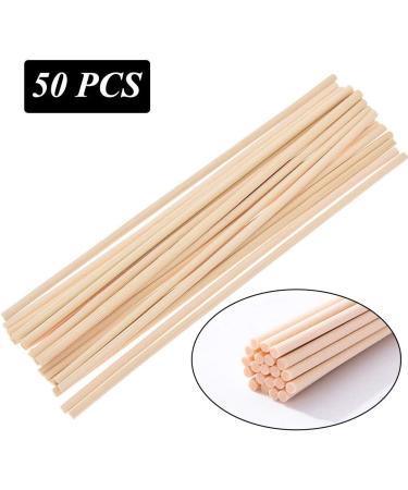 Gativs Diffuser Sticks 150 Pack | Natural Rattan Reed Replacement Sticks for Room Fragrance Diffusers - Black White Beige - 3mm x 24cm - Buy Online on GoSupps.com