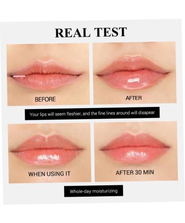 Healeved 4pcs Lip Serum Clear Lip Gloss Lip Oils Lip Balm Lipgloss Lip Tint Hydrating Lip Oil Water - Buy Online on GoSupps.com