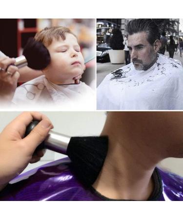 Voarge Hairdresser's Neck Brush Hairdresser's Neck Brush with Plastic Handle Hairdresser's Neck Brush with Plastic Handle (Black) - Buy Online on GoSupps.com