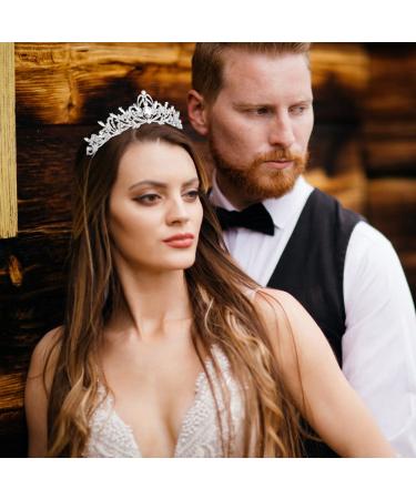 Crystal Tiaras for Women - Wedding, Prom, Pageant, Birthday, Bridal Party - Buy Online on GoSupps.com