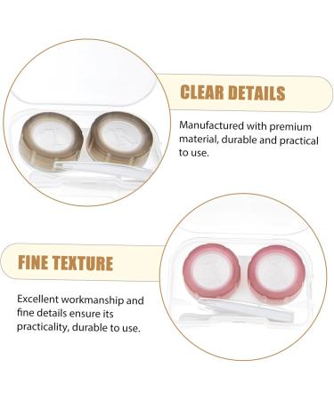Healvian 24 STK Contact Lens Container Holder & Solution Case | Portable Travel Accessories | Wear-Resistant Contact Box - Buy Online on GoSupps.com
