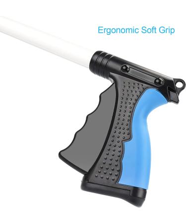 Reacher Grabber Tool  32" Grabbers for Elderly  Lightweight Extra Long Handy Trash Claw Grabber  Reaching Assist Tool for Trash Pick Up  Nabber  Litter Picker  Arm Extension (Blue) - Buy Online on GoSupps.com